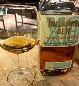 Tullamore's Caribbean Cask Whiskey & Banana Ice Cream