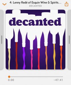 Decanted Podcast screen shot
