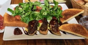 Seared foie gras