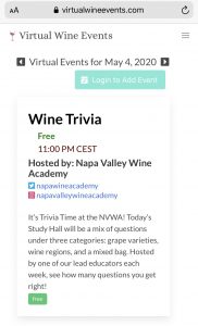 Mobile screenshot from https://virtualwineevents.com/