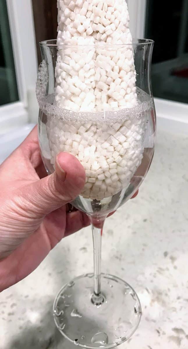 Product Review Restaurant Crystal Clean Wine Glass Cleaner SpitBucket