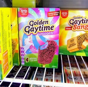Golden Gaytime ice